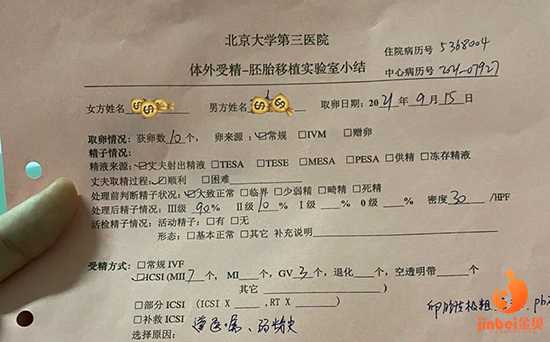 仙居县41岁供卵怀孕了_ 北医三院试管记录之失败的一次
